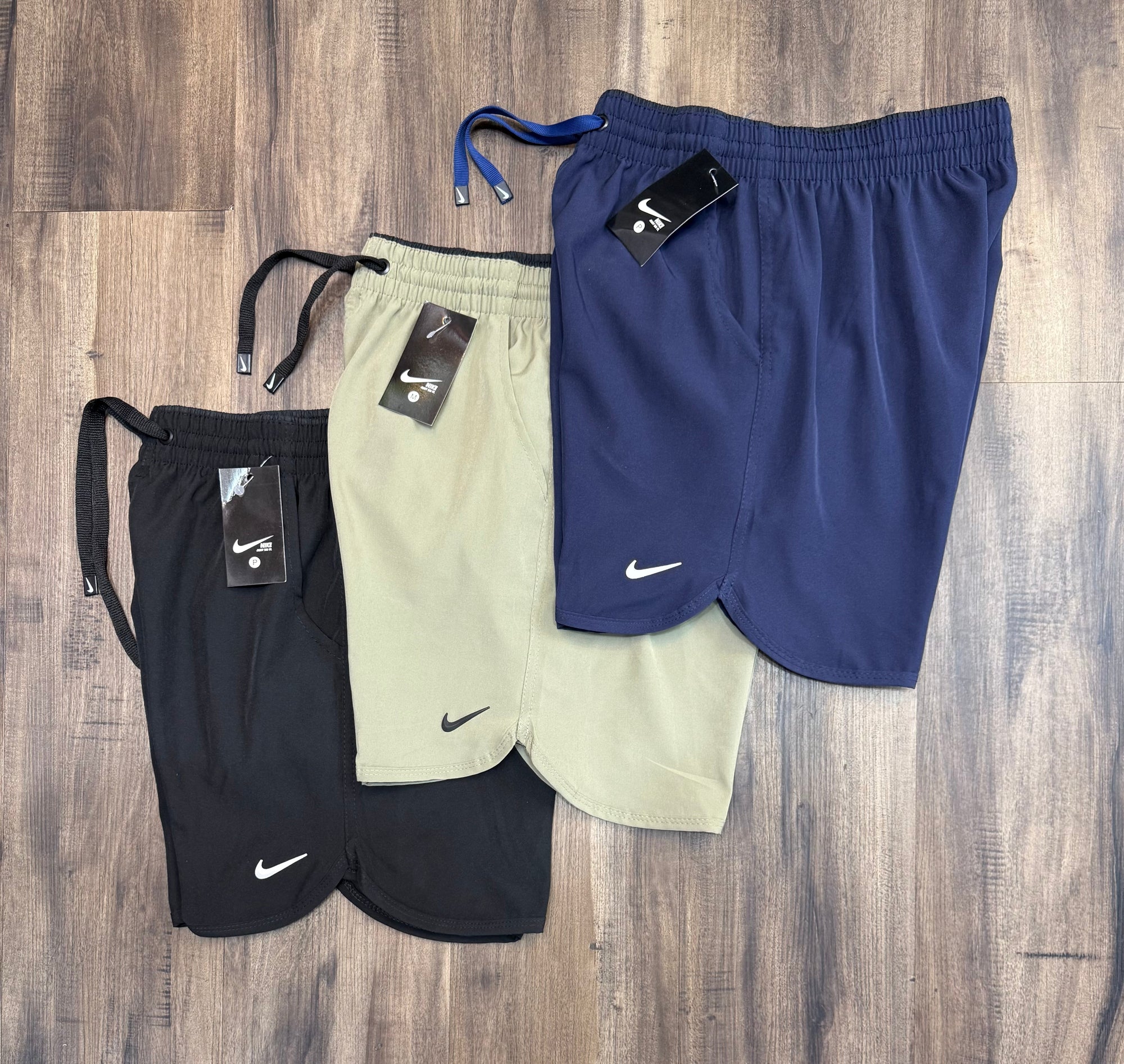 Shorts dri-fit NK kit 3 unidades - promo