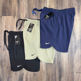 Shorts dri-fit NK kit 3 unidades - promo