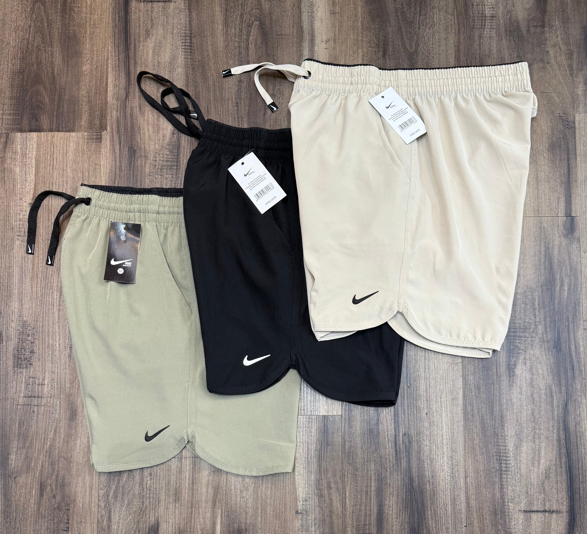 Shorts dri-fit NK kit 3 unidades - promo